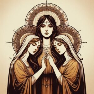 Lilith, Mother Mary and Mary Magdalene