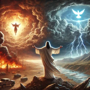 An illustration of the confusion between the Second Coming of Christ and Armageddon