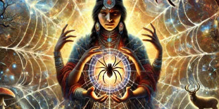 The Spider Queen in Native American mythology